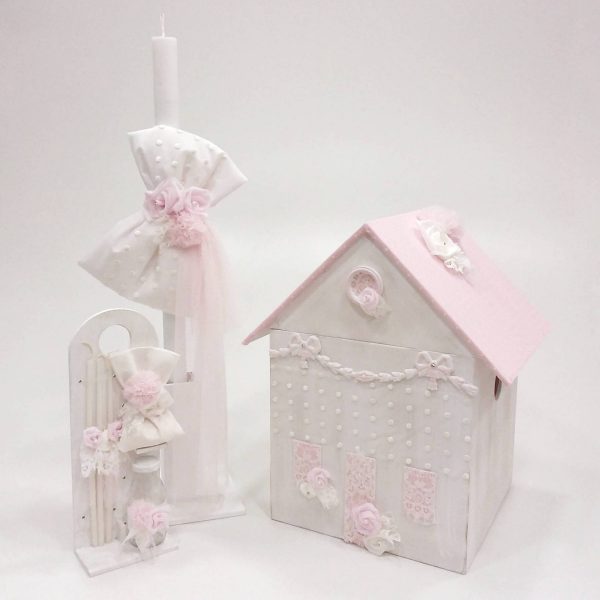 Pink doll house