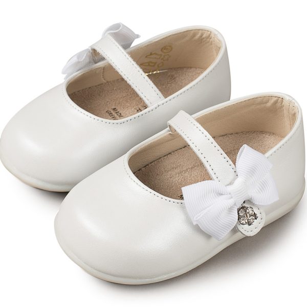 PRI2513 WHITE BABYWALKER SHOES